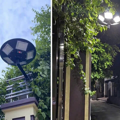 Đèn Năng Lượng Mặt Trời Đĩa Bay UFO-500W Jindian