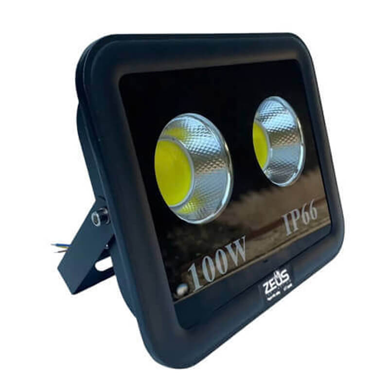 Đèn Pha Led Cốc Ngoài Trời 100W Zeus ZF01-100W