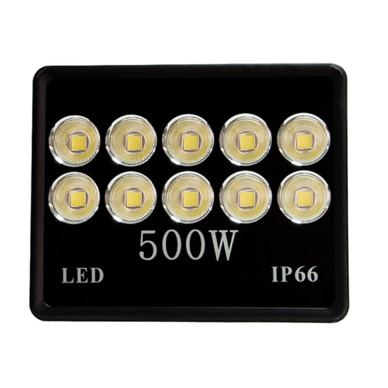 Đèn Pha Ly Ngoài Trời 500W Zeus Dạng Vuông