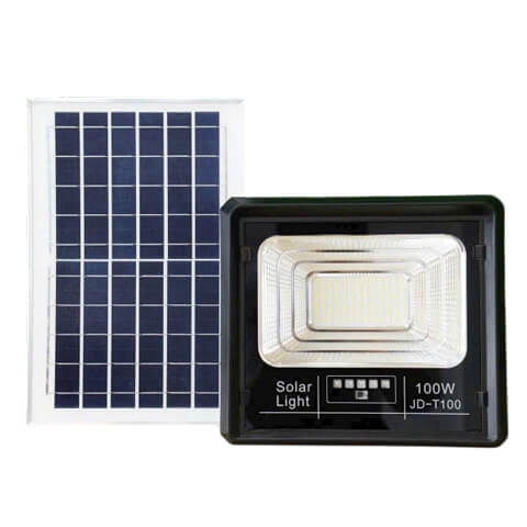 Đèn pha năng lượng mặt trời 100W JinDian JD-T100