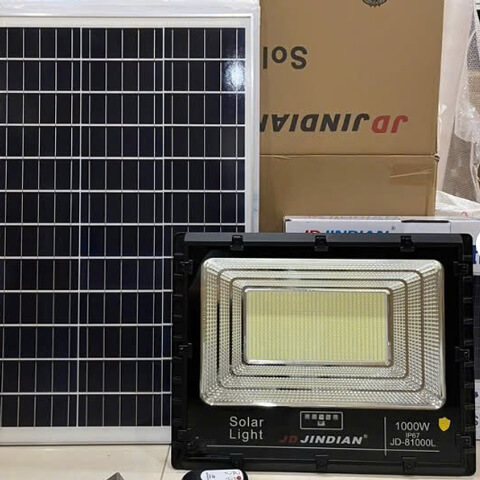 Đèn pha năng lượng mặt trời 1000W JinDian JD-81000L