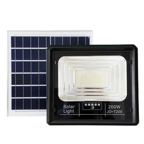 Đèn Pha Năng Lượng Mặt Trời 200W Jindian JD-T200