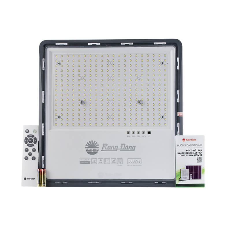 Đèn Pha NLMT Rạng Đông 500W CP03.SL.RAD V2