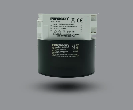 Đèn Ống Bơ Gắn Nổi 12W Paragon SD03 115/12