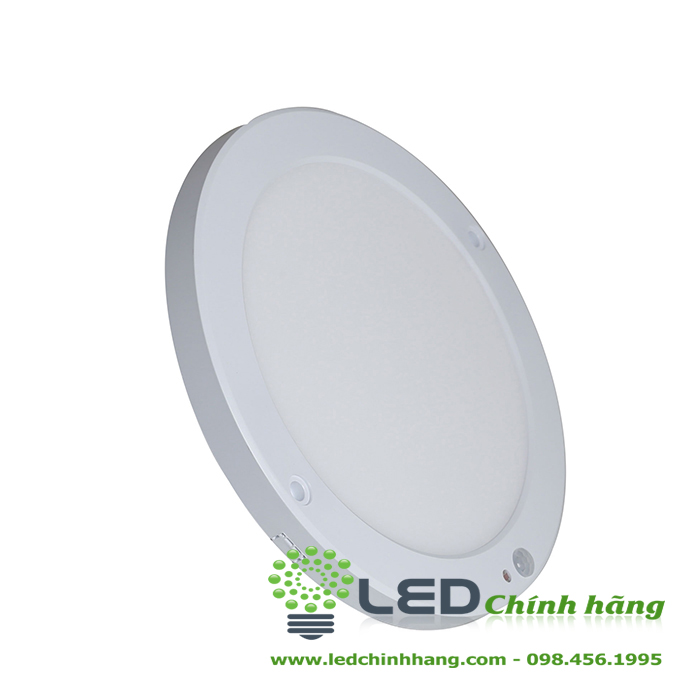 Đèn LED Ốp trần Mỏng Tròn Cảm biến 18W Rạng Đông