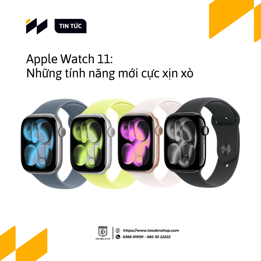 Apple Watch 11: Giờ đã có thêm 5G