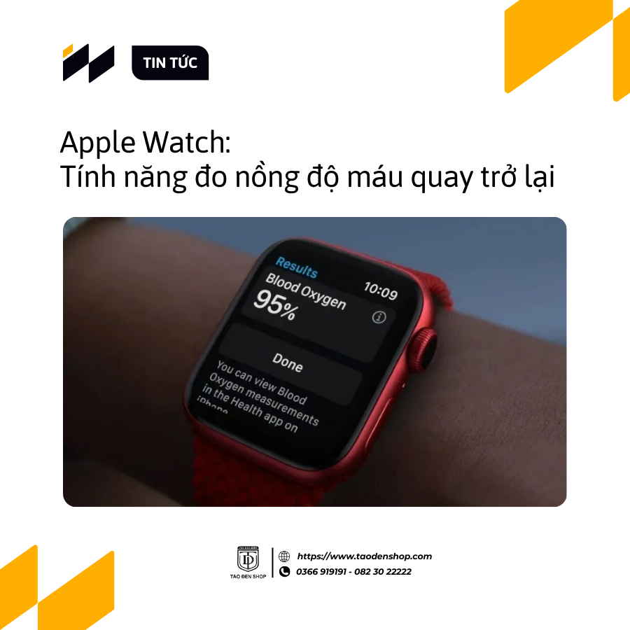 Một tính năng thú vị đã quay trở lại trên Apple Watch