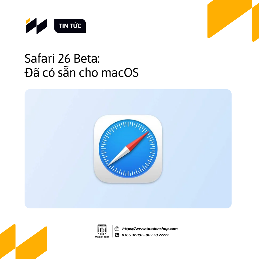 Safari 26 Beta hiện đã có sẵn cho macOS Sequoia và macOS Sonoma
