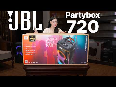 Review JBL PartyBox 720: Loa tiệc cỡ lớn có đáng mua?