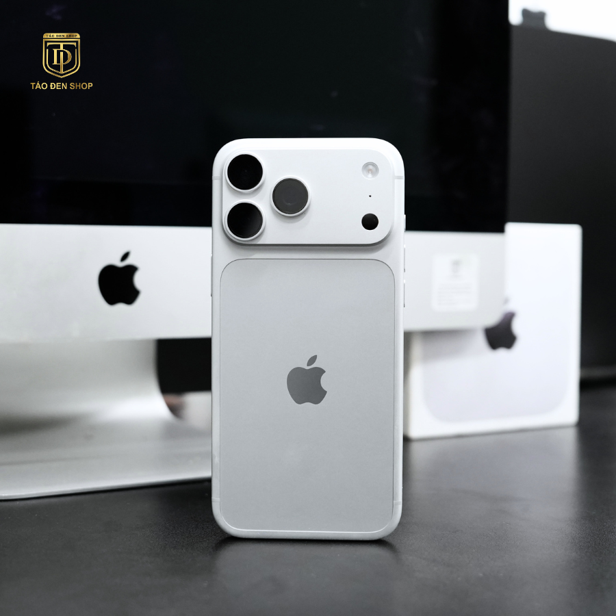 iPhone 18 Pro Max màu Bạc chính hãng ngoài đời thực