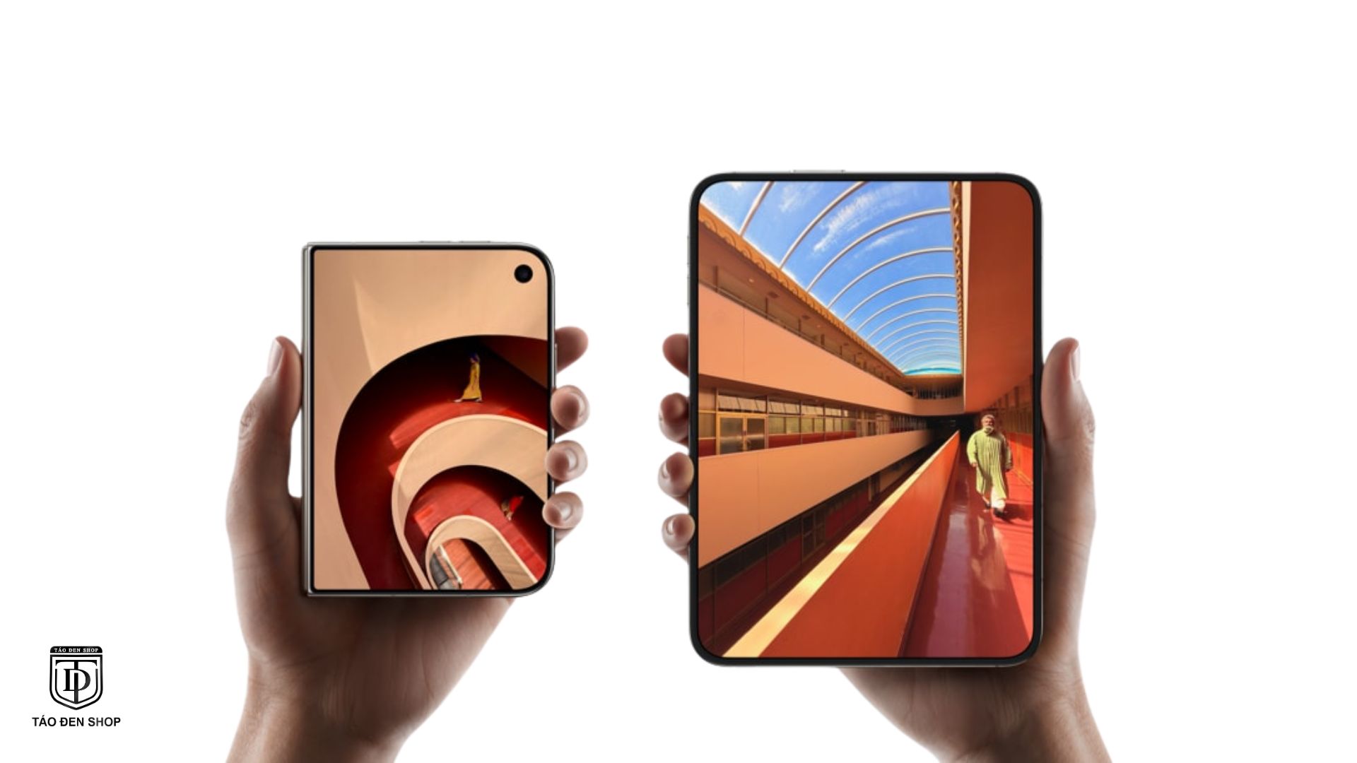 Hai màu iPhone Duo Trời Đêm và Trắng Ánh Sao