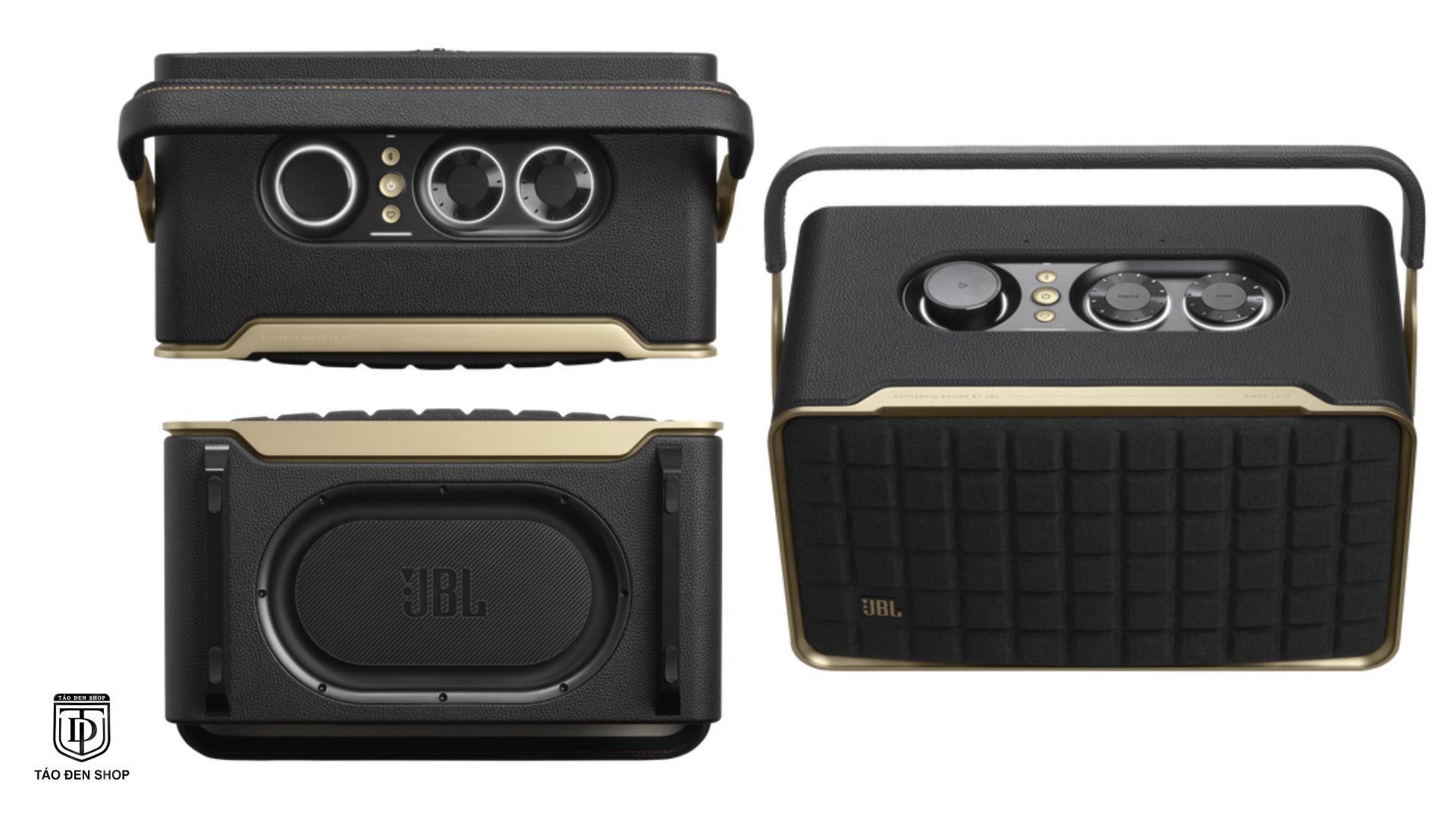 Thiết kế và tay cầm kim loại JBL Authentics 300