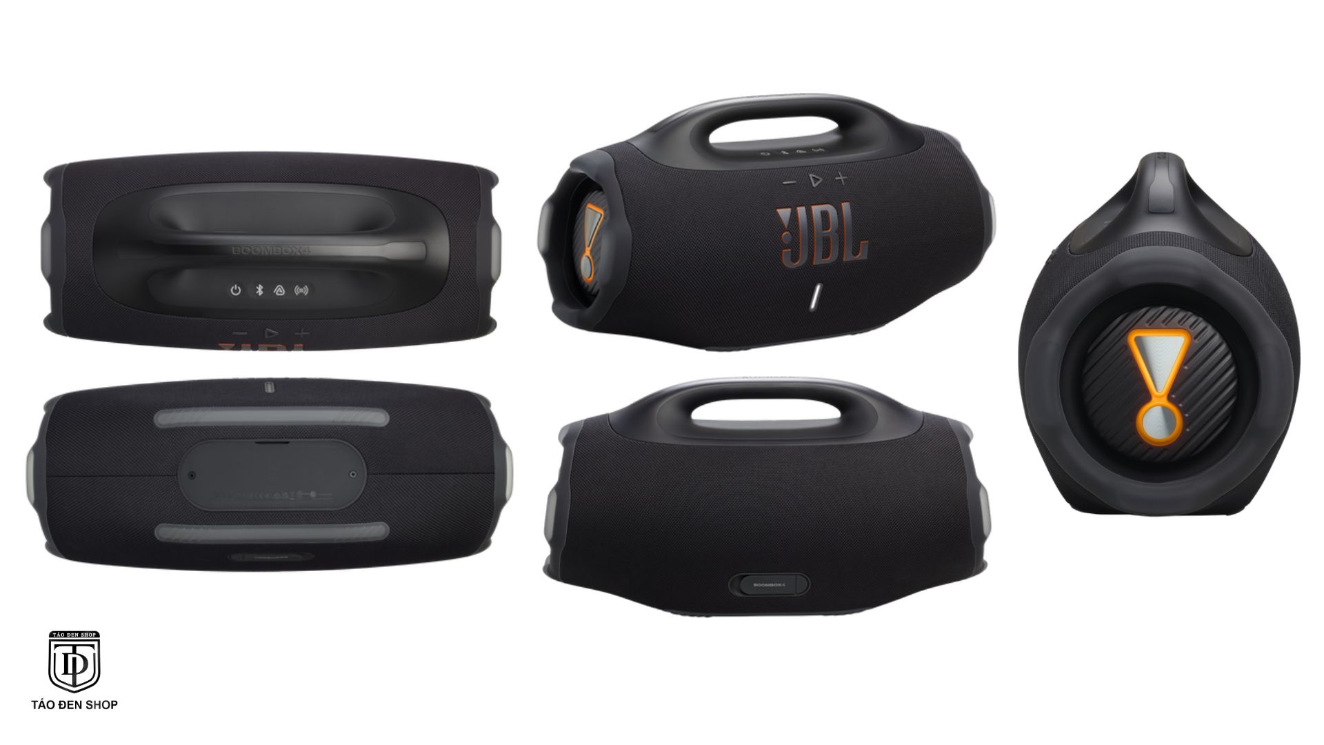 Thiết kế và tay xách kim loại JBL Boombox 4