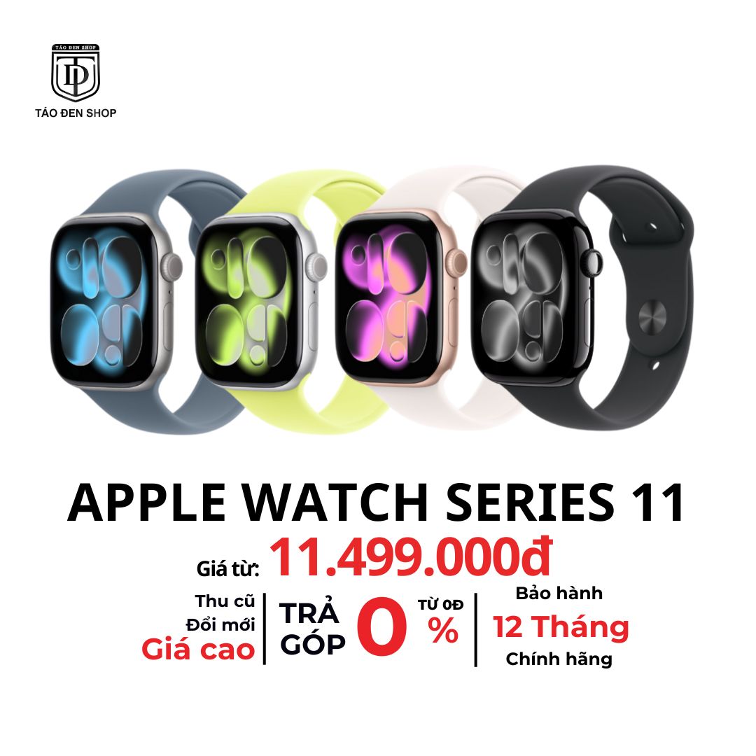 Đồng hồ Apple Watch Series 11 bản Nhôm Chính Hãng