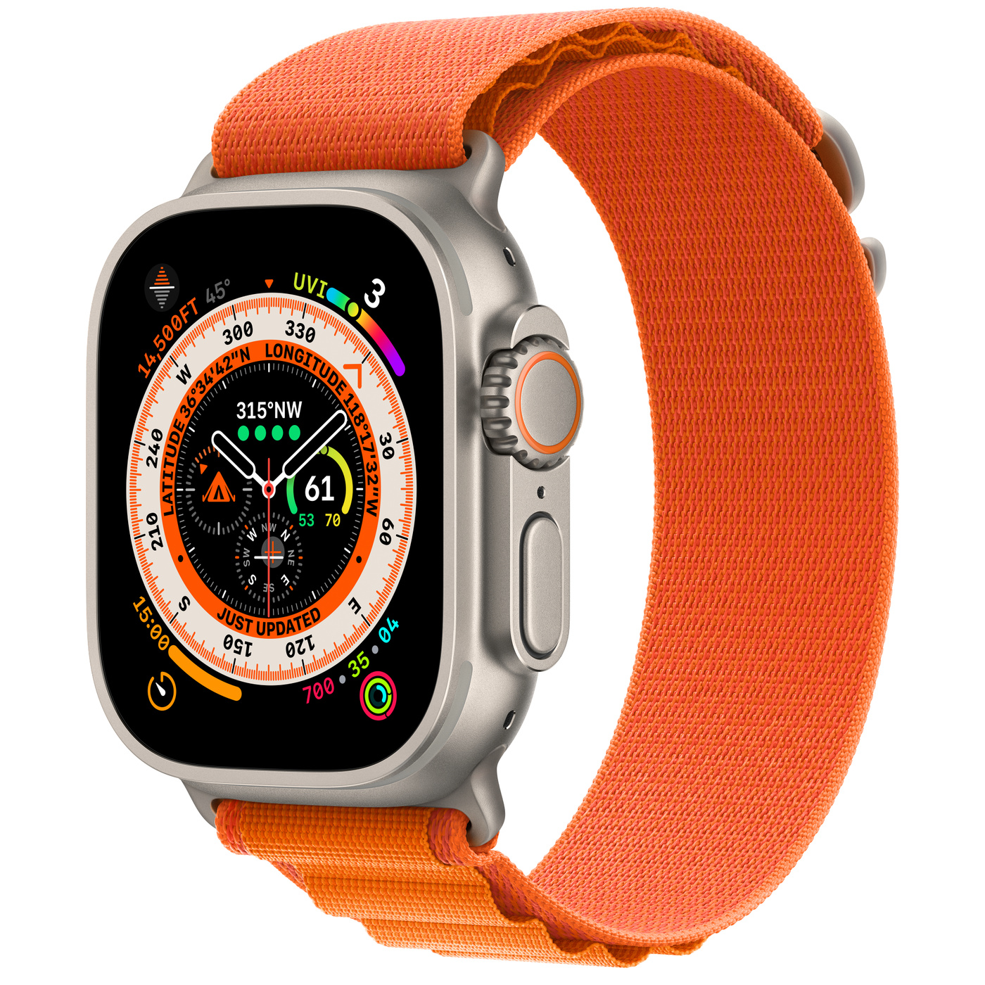 Đồng hồ Apple Watch Ultra 49mm – Titan Case Chính Hãng