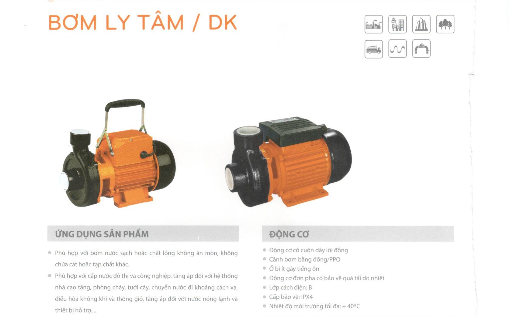 Máy bơm nước ly tâm Wingar 1DK14