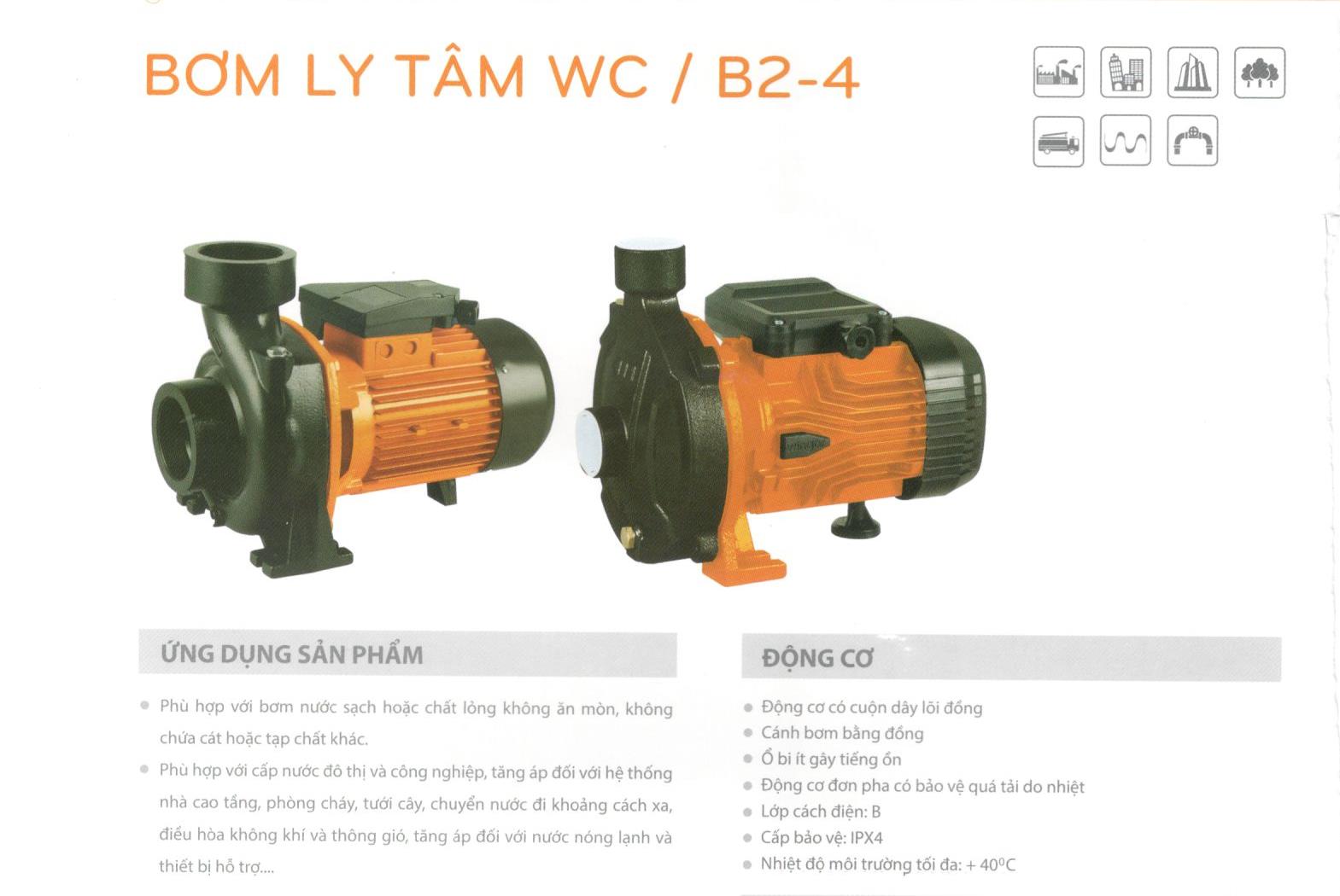 Máy bơm nước ly tâm Wingar WCM150B2