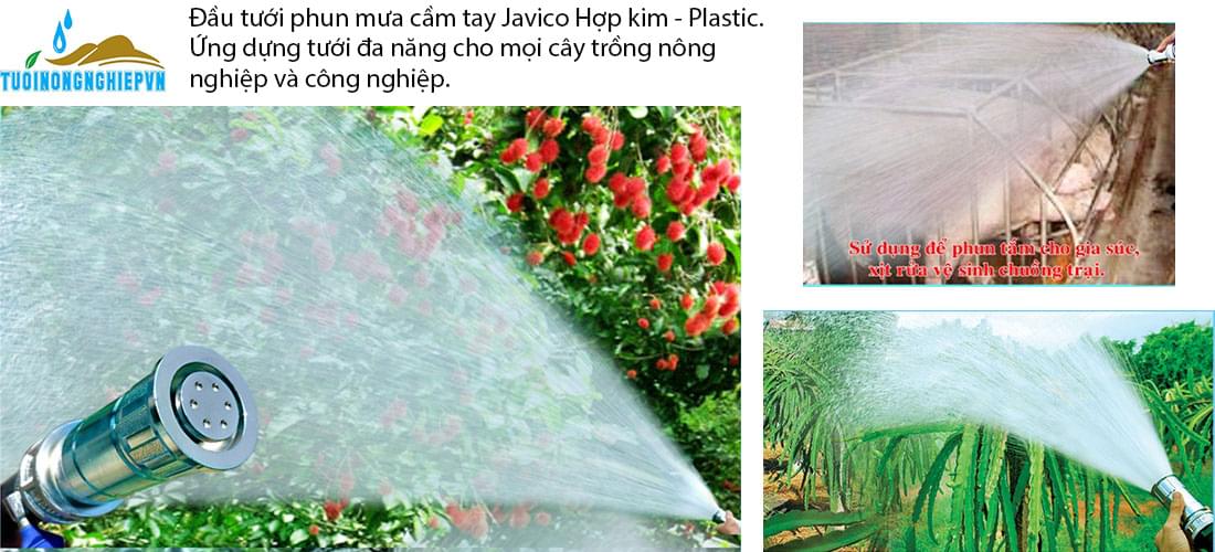 vòi tưới phun mưa plastic size 50mm