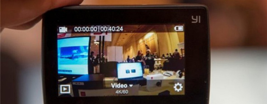 [CES 2017] Xiaomi giới thiệu camera hành trình đầu tiên trên thế giới hỗ trợ quay video 4K 60FPS