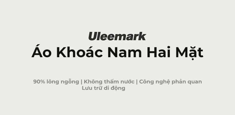 Áo Khoác Nam Hai Mặt Xiaomi Uleemark