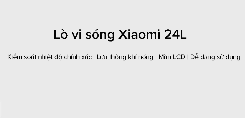Lò Vi Sóng Xiaomi