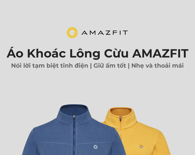 Áo Khoác Lông Cừu Amazfit