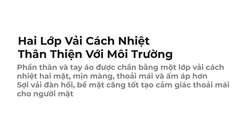 Áo Khoác Bông Khâu Nam Xiaomi Uleemark