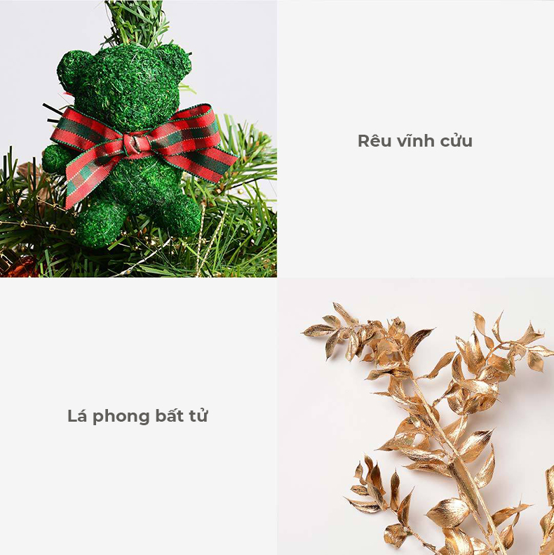 Hộp Quà Giáng Sinh Cây Thông Noel