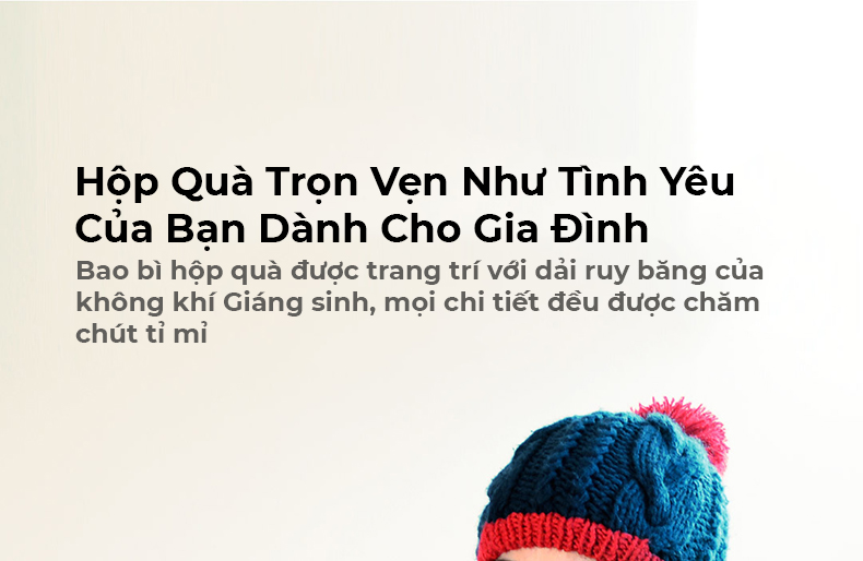 Hộp Quà Giáng Sinh Cây Thông Noel