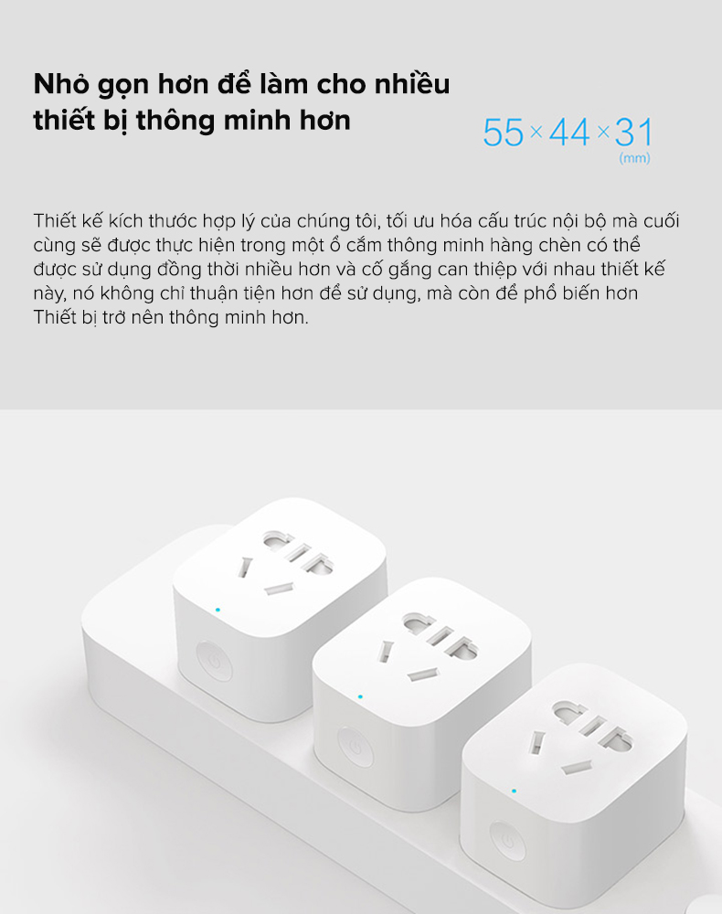 Ổ cắm điện thông minh Xiaomi Zigbee