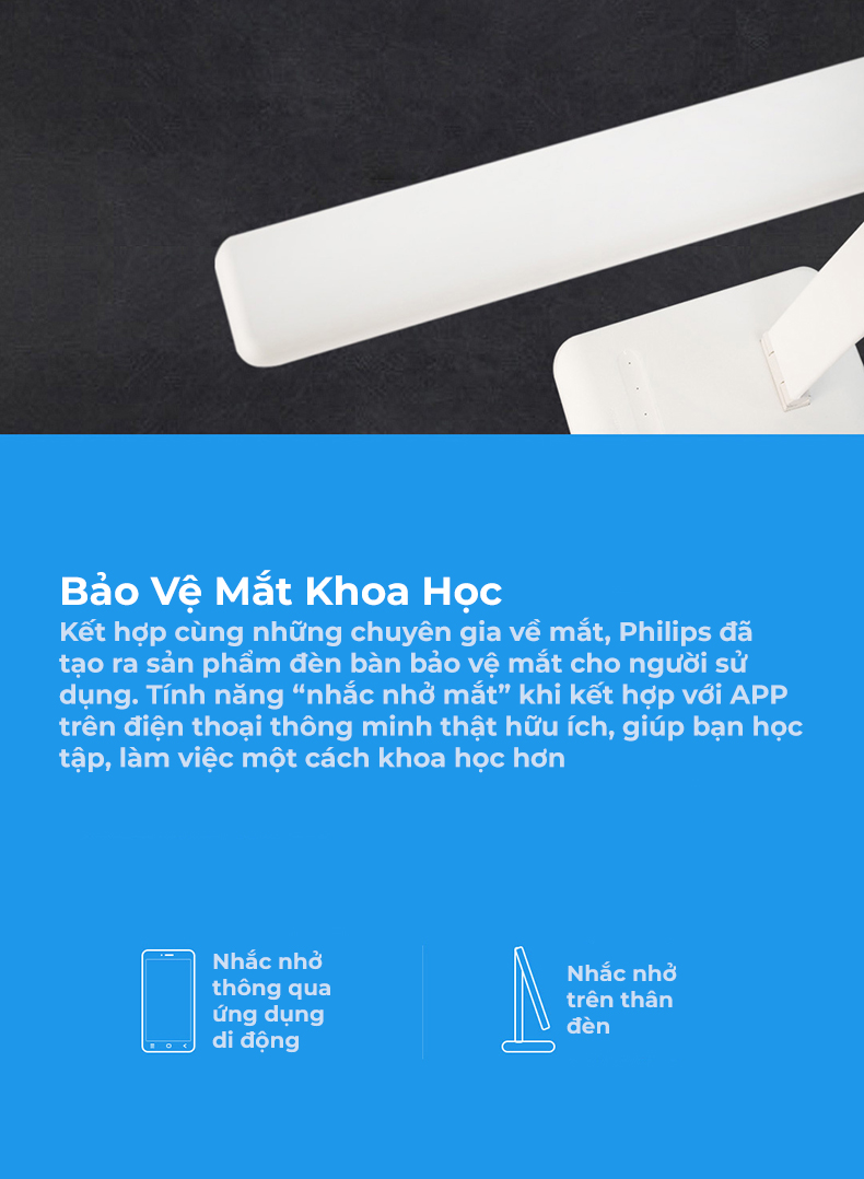 Đèn bàn thông minh Xiaomi Philips EyeCare