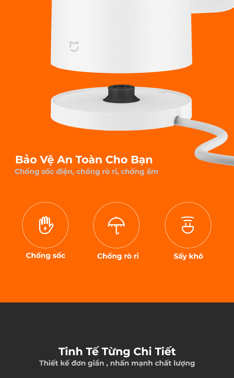 Ấm đun nước thông minh Xiaomi