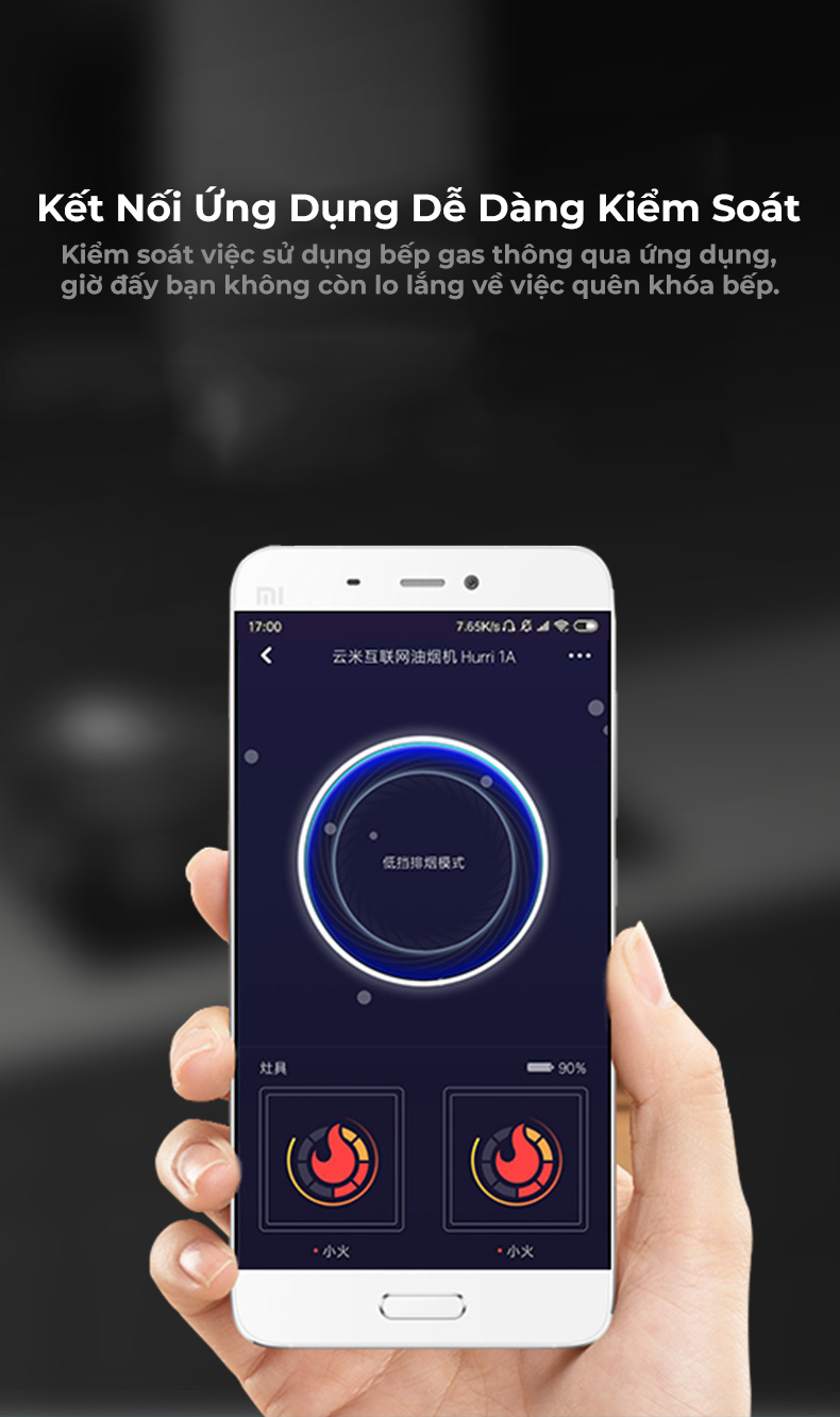 Bếp Gas Khí Đốt Tự Nhiên Xiaomi Viomi