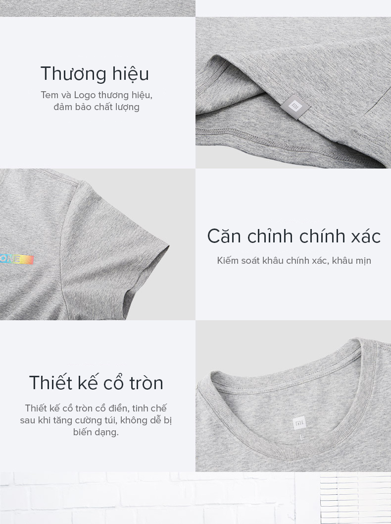 Áo Phông Ngắn Tay Xiaomi Slogan