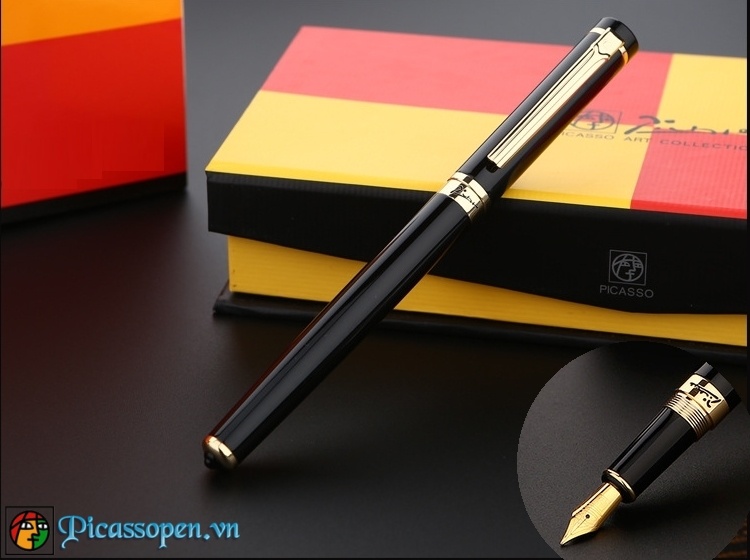 Bút máy Picasso 908 màu đen