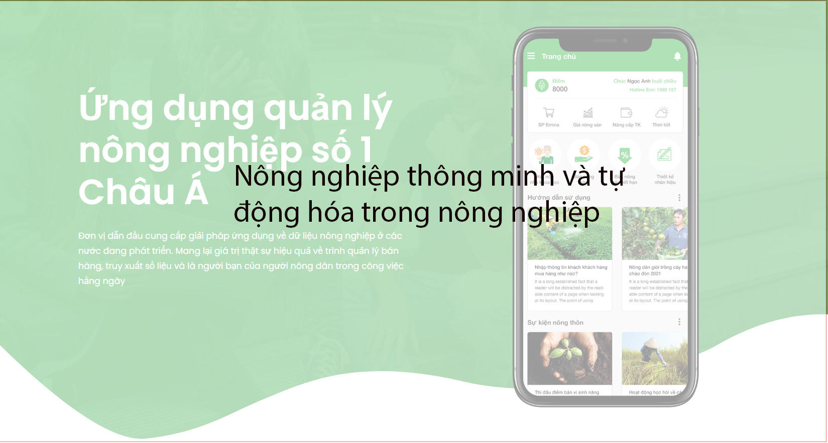 Nông nghiệp thông minh và tự động hóa trong nông nghiệp