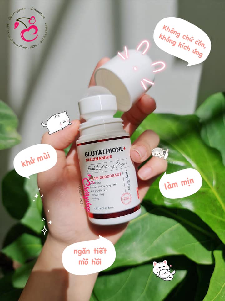 Ln kh mi Angel's Liquid Glutathione Niacinamide Fresh Deodorant - WD Cos  Lauder