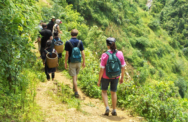 Trải nghiệm trekking khi đi du lịch Sapa