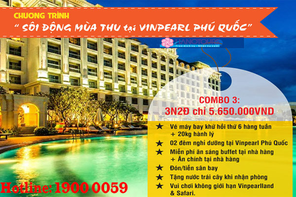 combo Vinpearl Phú Quốc 3