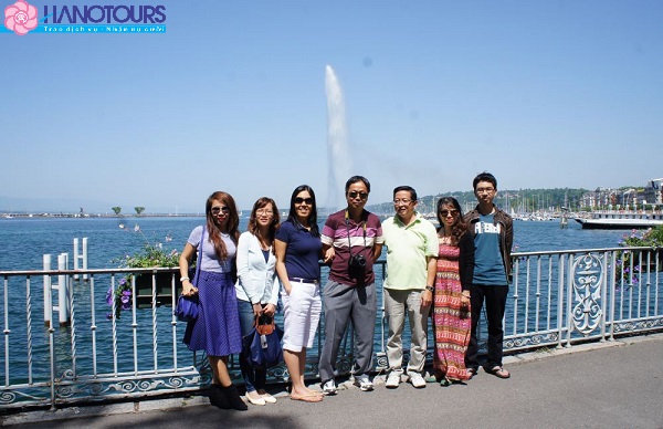 Hồ Leman du lịch Châu Âu