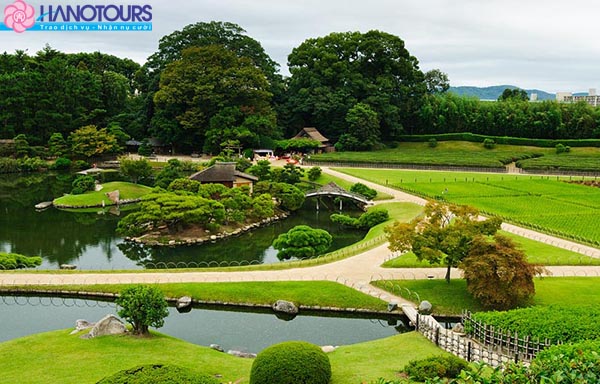 Khu vườn korakuen garden Nhật Bản