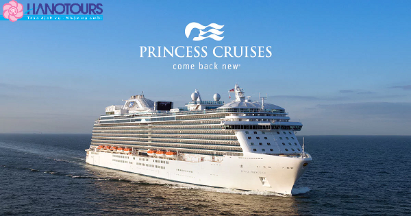 Sun Princess, du thuyền của tập đoàn tàu biển PRINCESS CRUISE