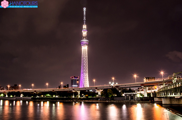 tháp Tokyo Skytree – tháp truyền hình cao nhất thế giới