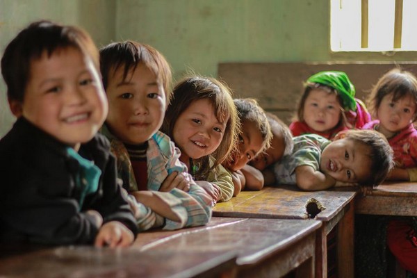 Trẻ em vùng cao Hà Giang
