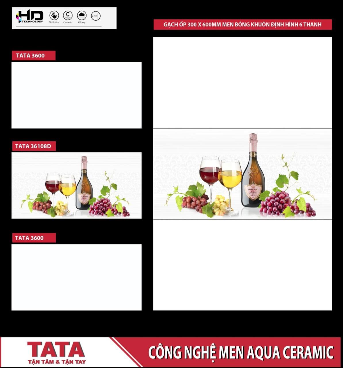 GẠCH ỐP 30x60: TATA36108D