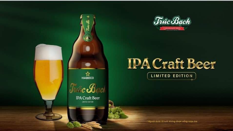 BIA TRÚC BẠCH THỦ CÔNG IPA Crapft beer