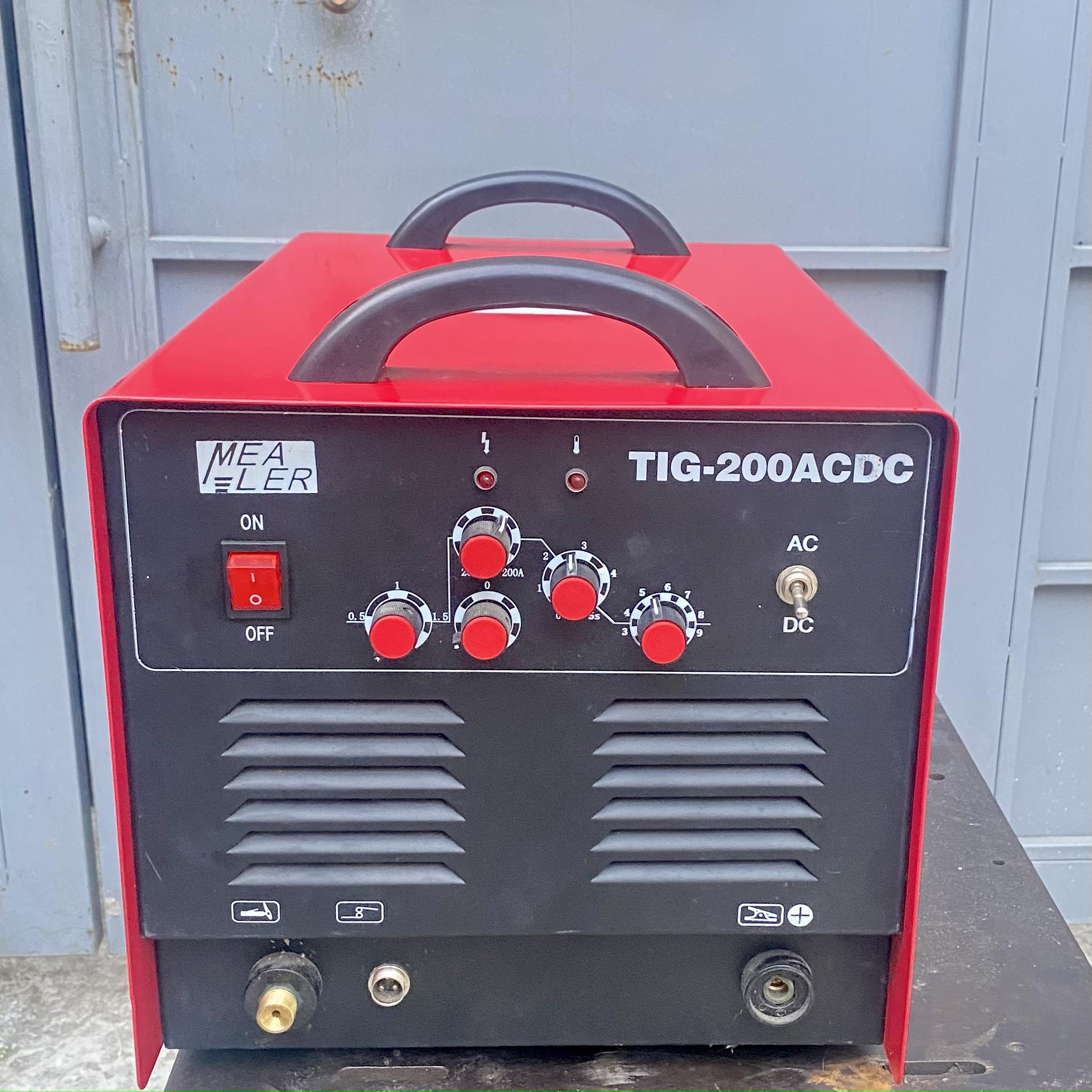 MÁY HÀN TIG200A MEALER TIG200AC-DC 100%