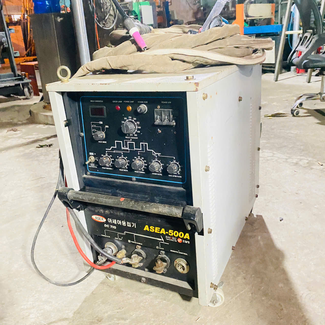 MÁY HÀN TIG 500A ASEA DC-TIG500 CHÍNH HÃNG HÀN QUỐC