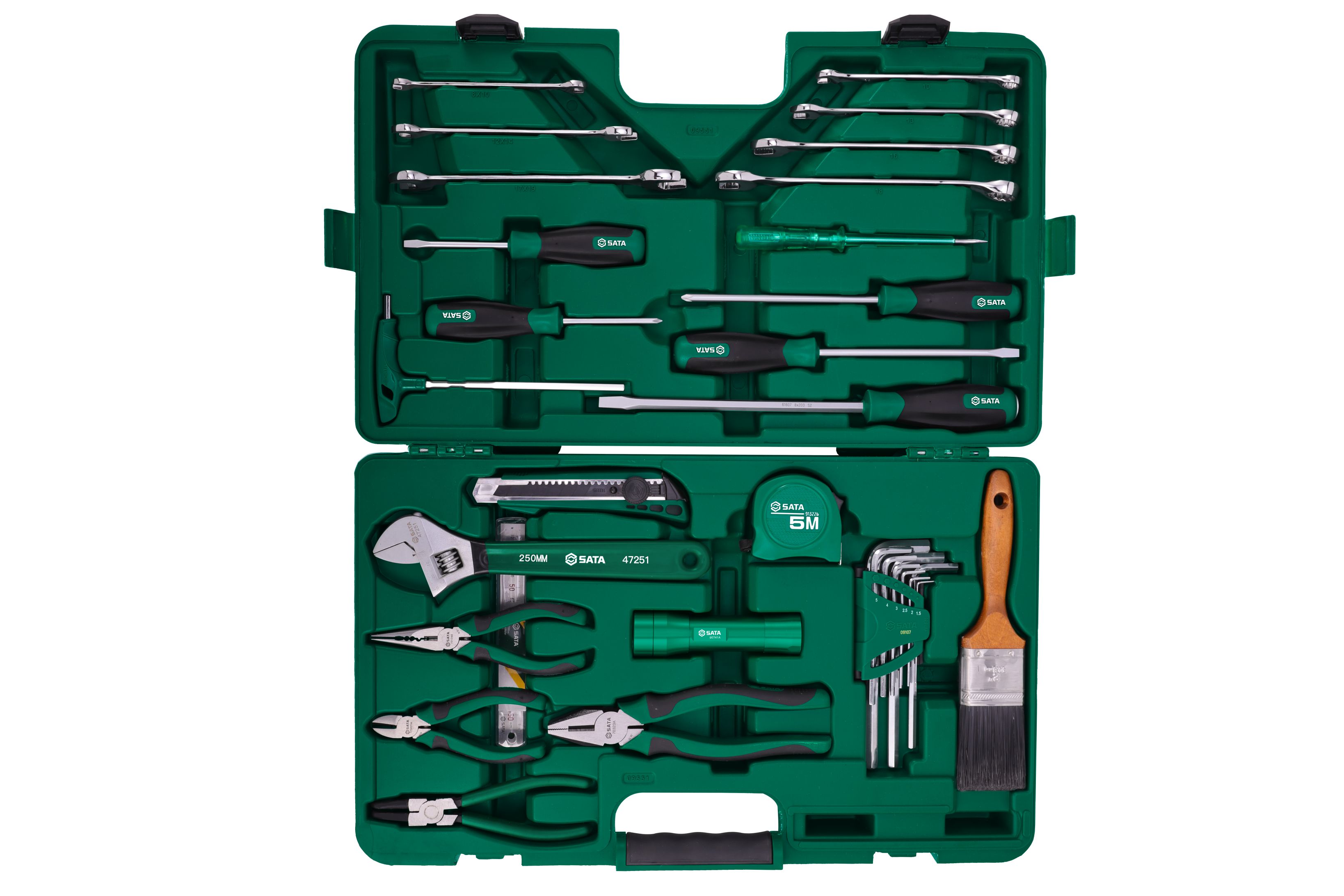 Bộ dụng cụ sửa chữa thang máy SATA 1 bộ 33 cái 09551