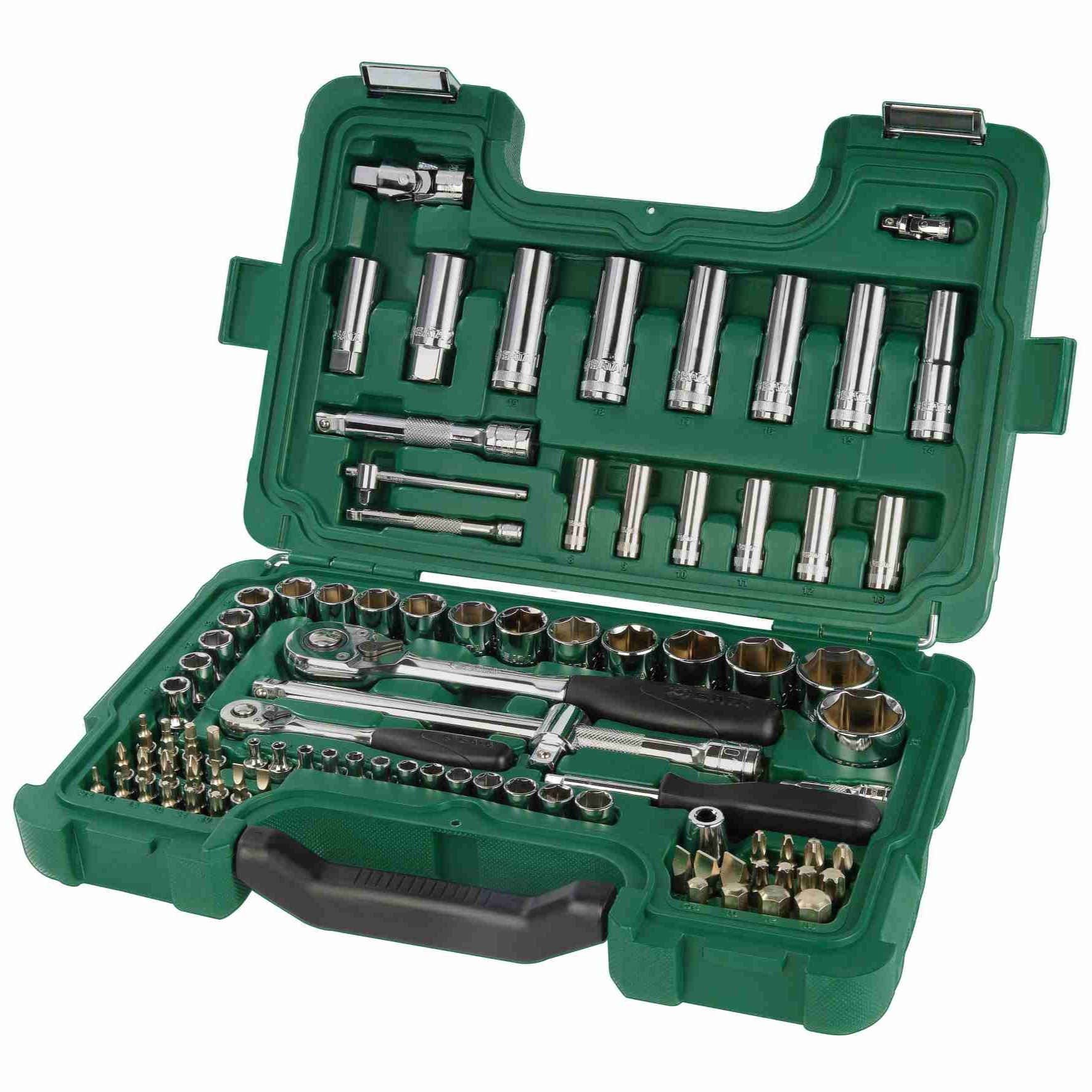 Bộ đầu tuýp cờ lê SATA 1/2inch 1 bộ 88 cái 09013